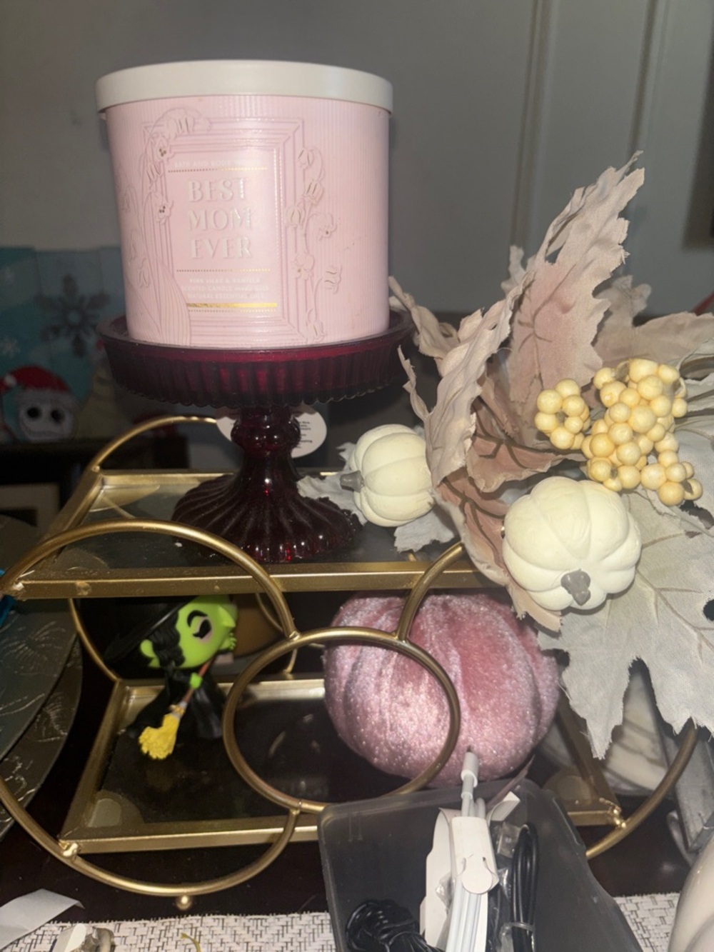 Bath & body Works best mom ever three wick candle